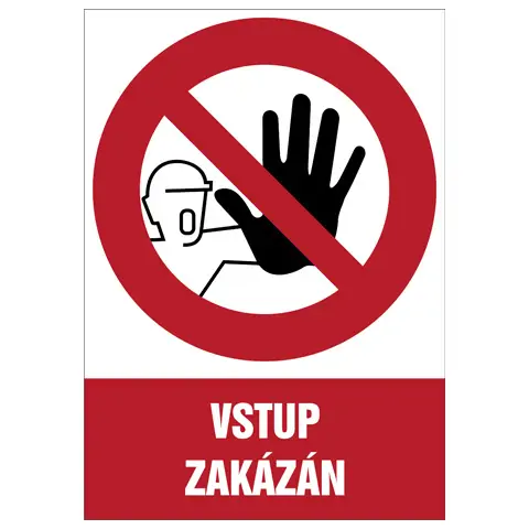 Značka Vstup zakázán