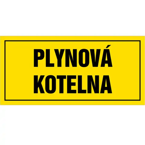 Značka Plynová kotelna