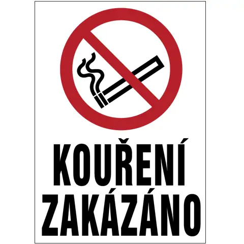 Značka Kouření zakázáno