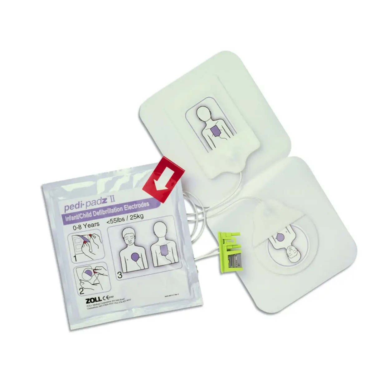 Jednorázové dětské elektrody AED Plus