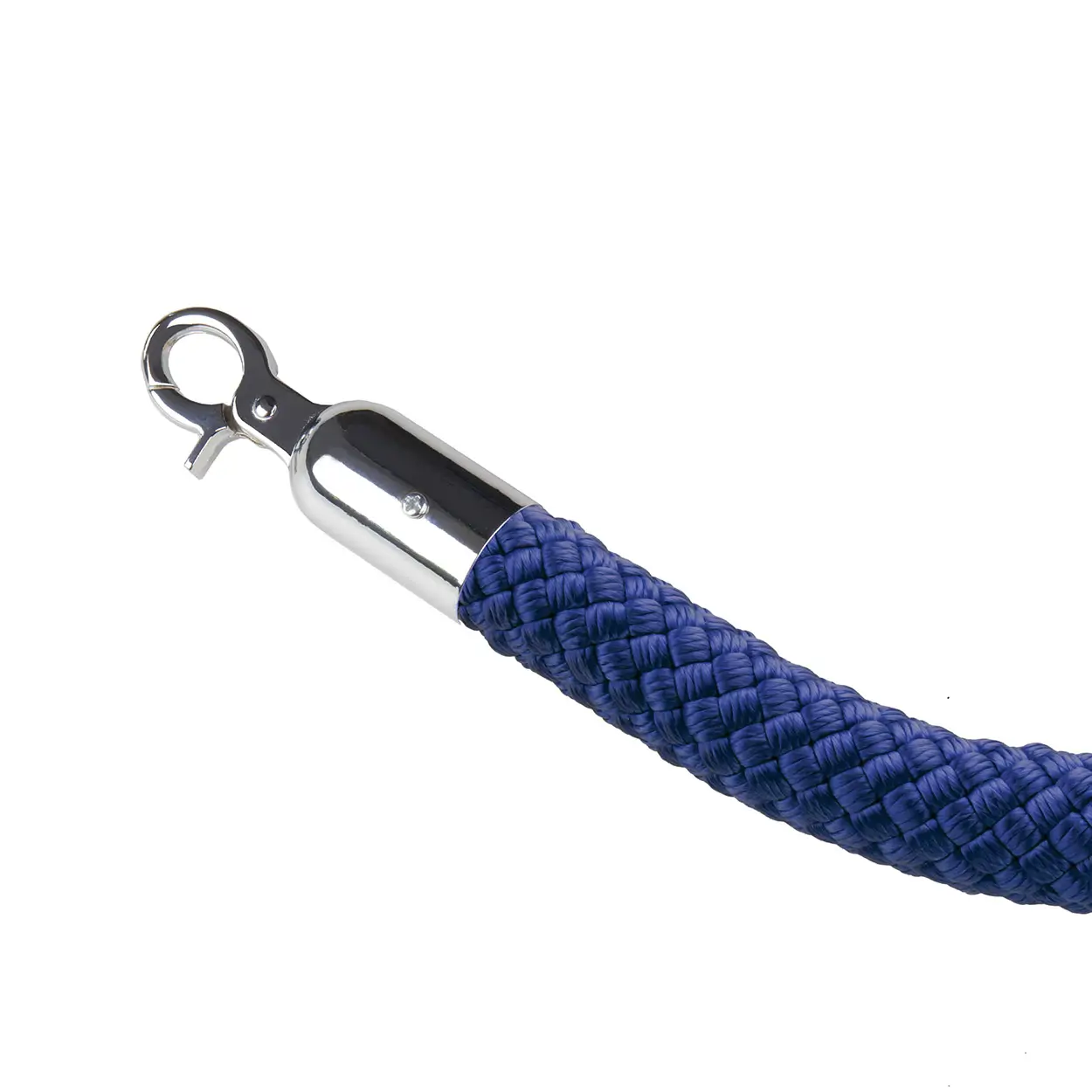 Pletené lano pro zahrazovací sloupek, 1,5 m, tmavě modrá