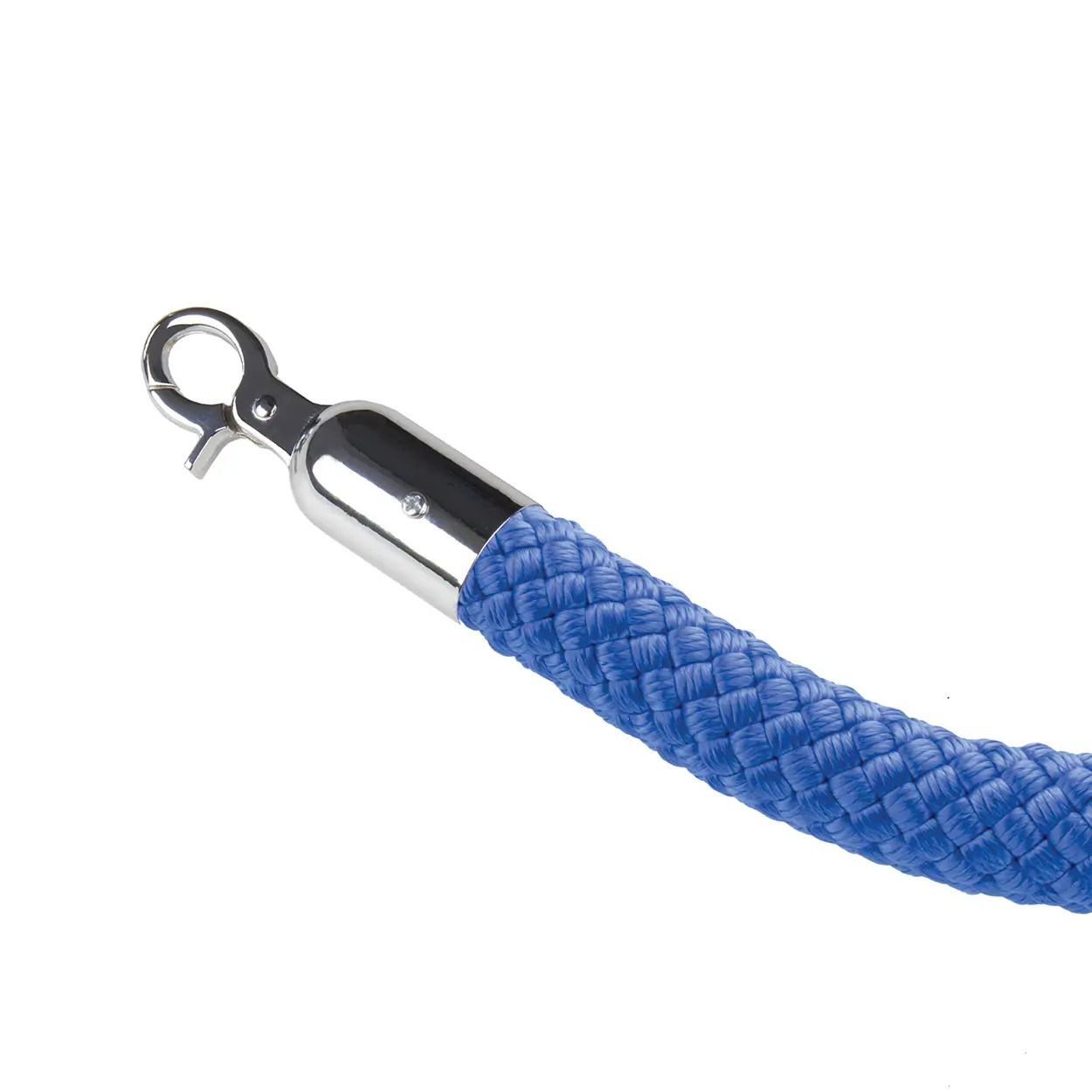 Pletené lano pro zahrazovací sloupek, 1,5 m, modrá